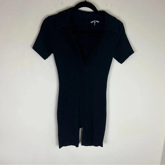 YEAR OF OURS Revolve Polo Romper in Black Size S - Picture 6 of 8